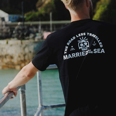 Karma Skull Pocket Tee | Black