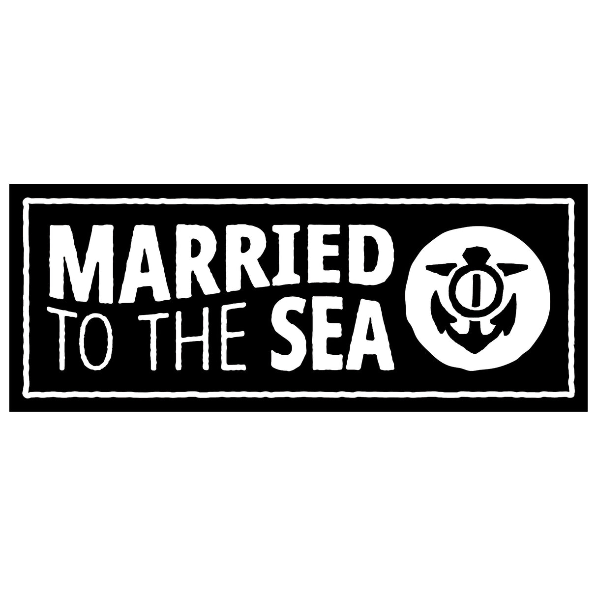 Married to the Sea Sticker