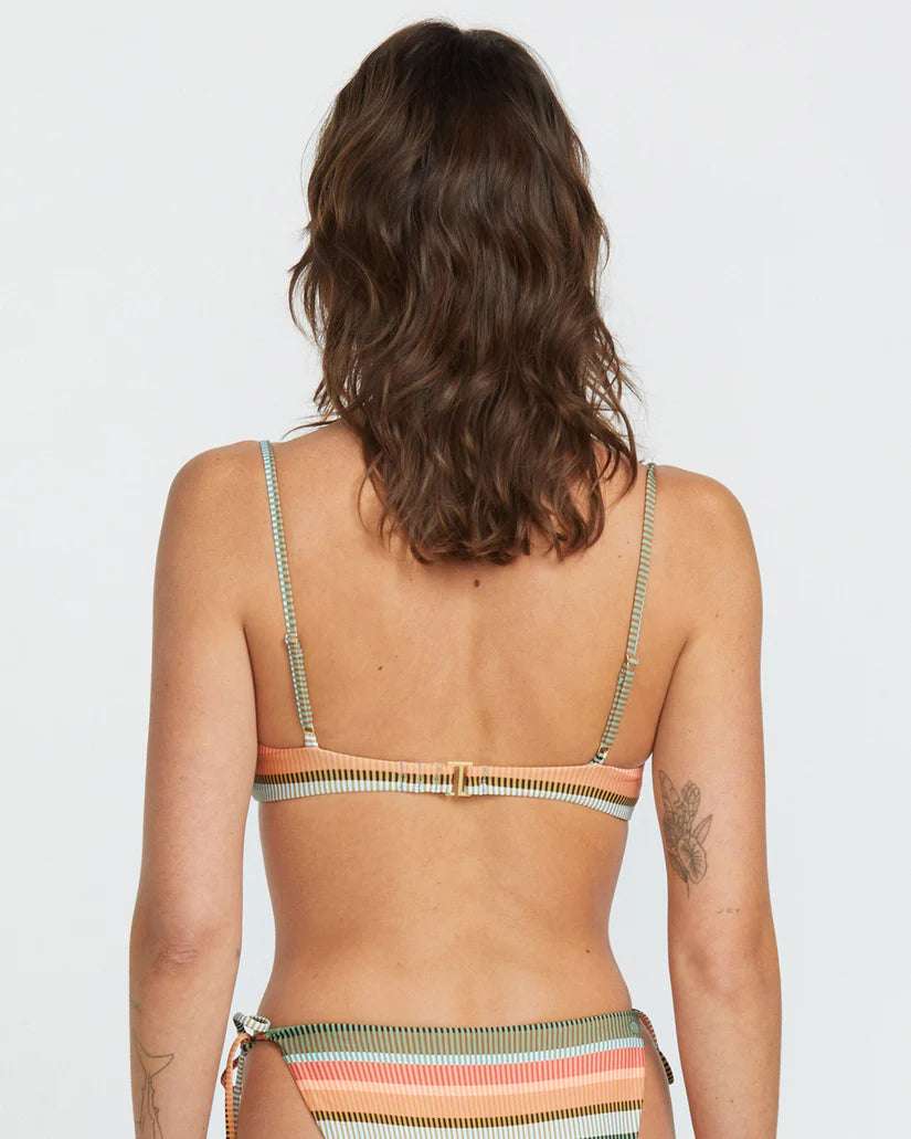 Volcom | Sol Song V Neck Bikini Top | Multi