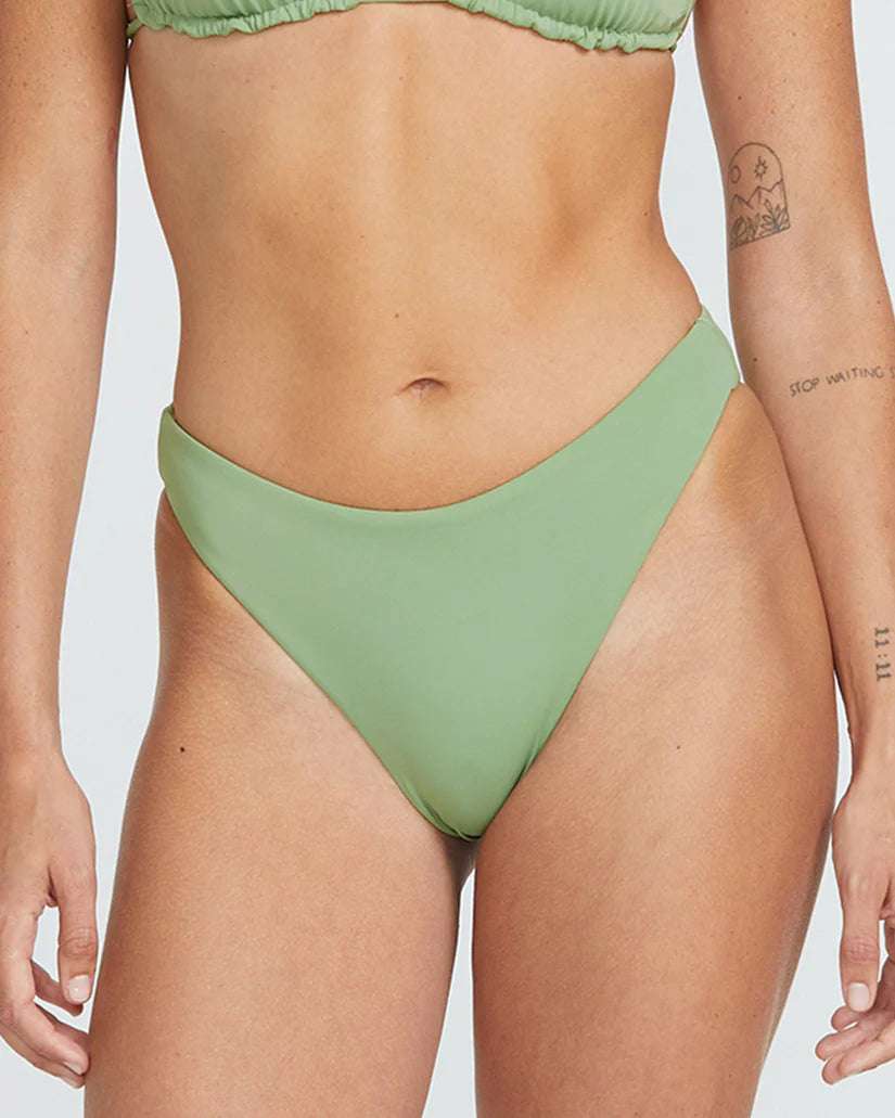 Volcom | Simply Seamless Skimpy | Green Grass