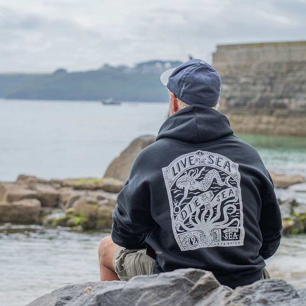 Octopus Relax Hood | Black -  - Married to the Sea Surf Shop -