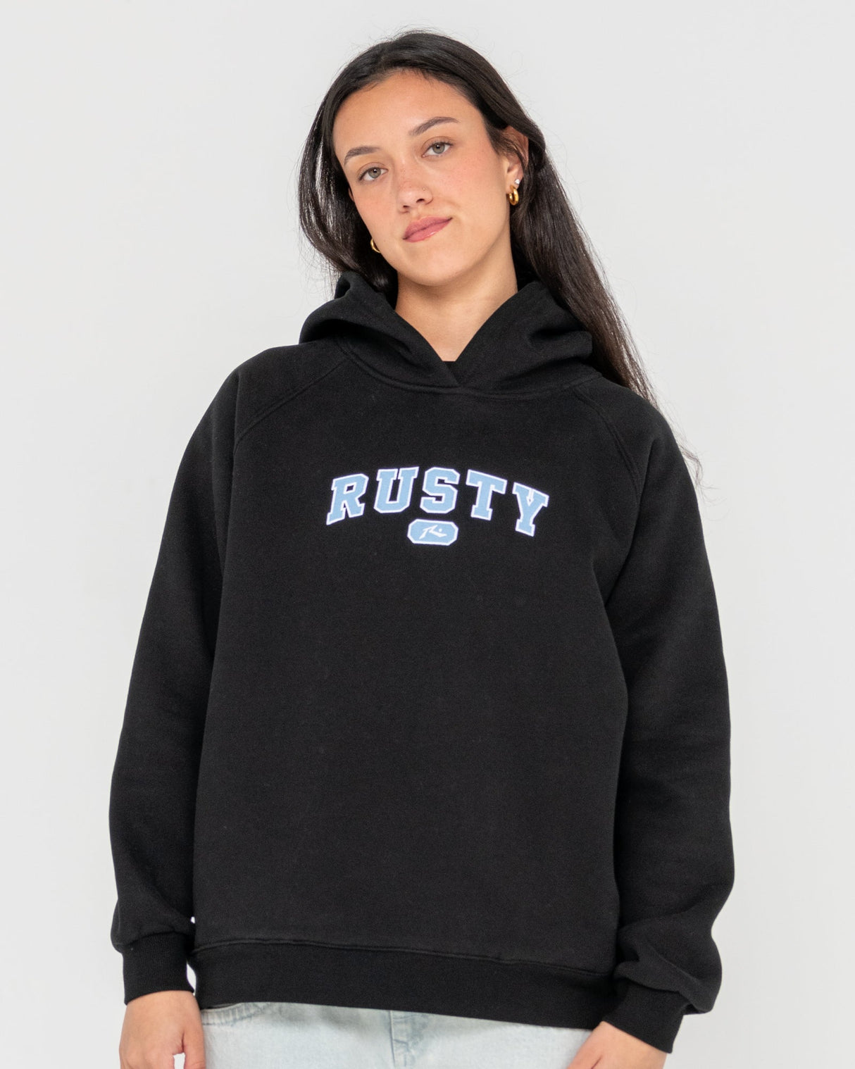 Rusty - A Grade Oversized Hood | Black