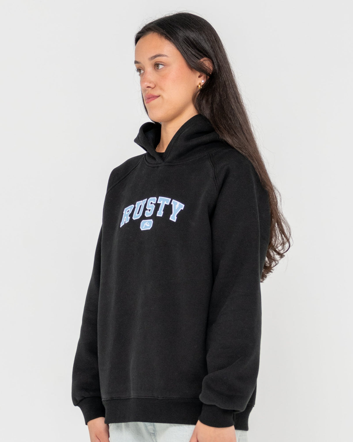 Rusty - A Grade Oversized Hood | Black