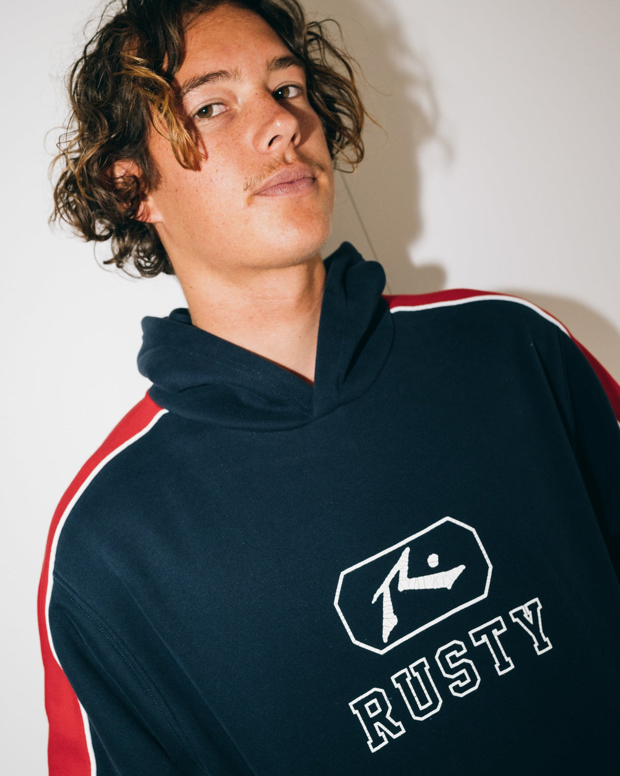Rusty - Lenuff Hooded Fleece | Navy Blue