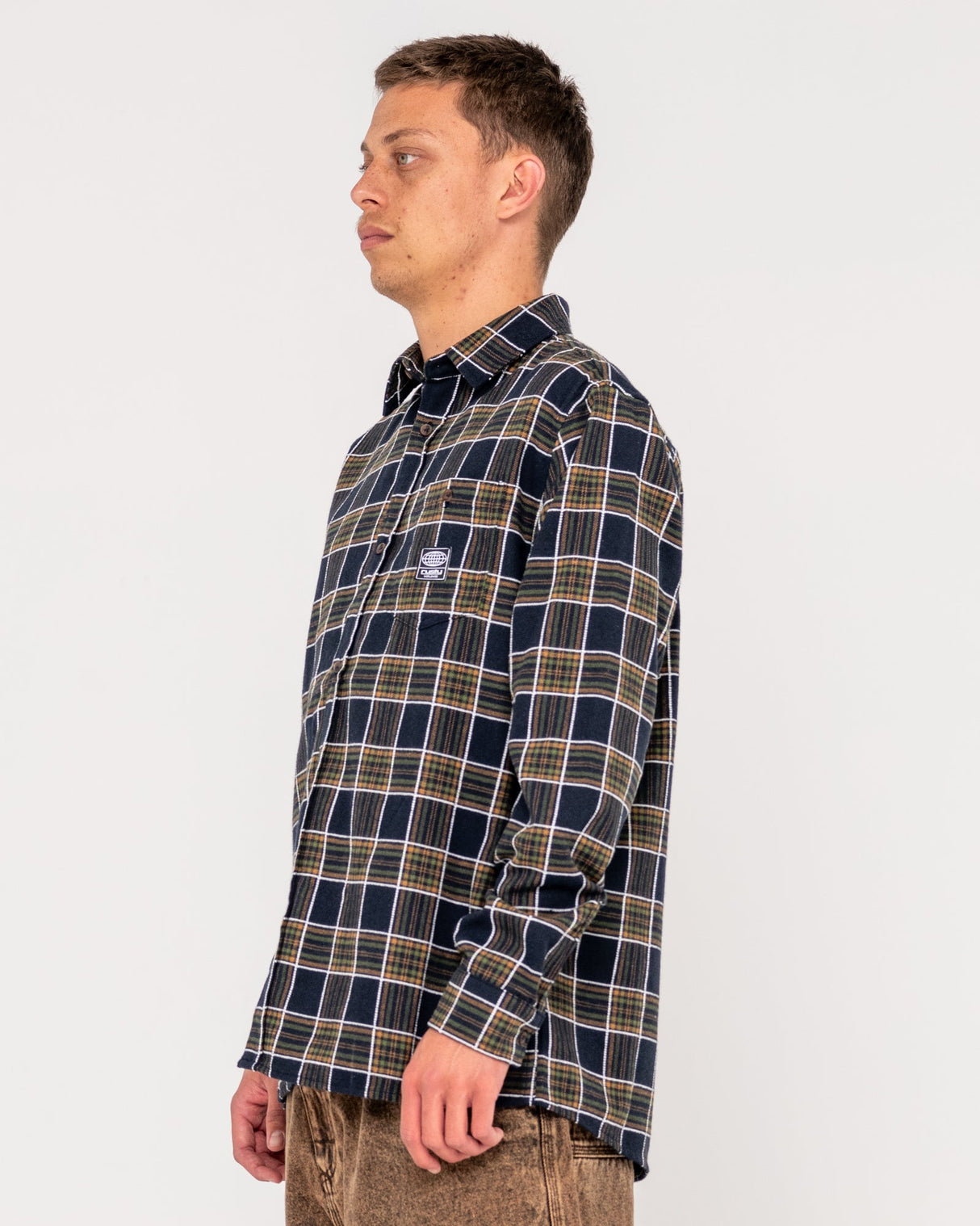 Rusty - Brooks Shirt | Navy/Cream