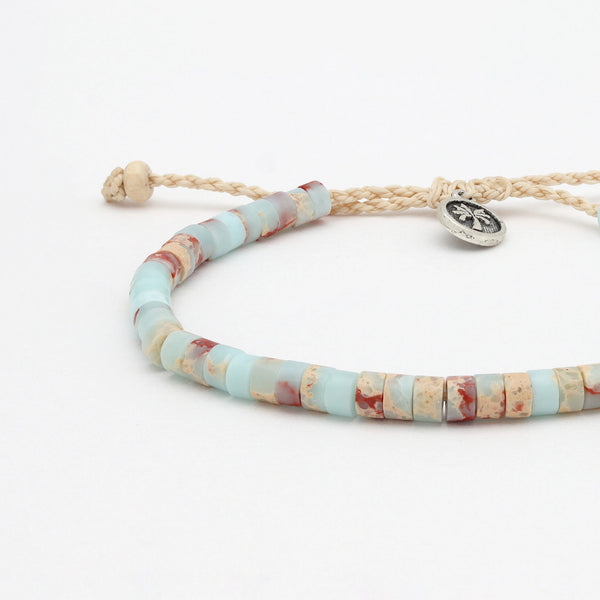 Pineapple Island - Lake Toba Beaded Anklet - Pineapple Island - Married to the Sea Surf Shop