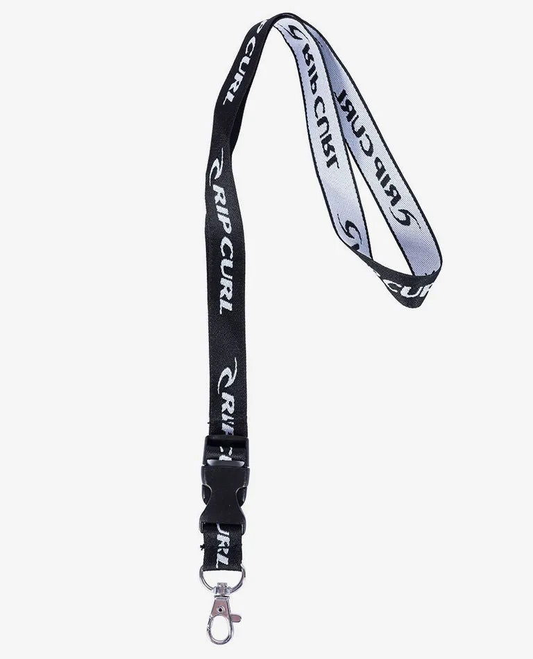 Rip Curl - Corp Lanyard | Black - - Married to the Sea Surf Shop -