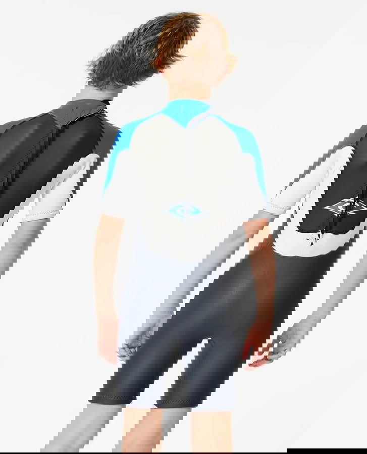 Rip Curl - Kids Omega Back Zip Spring Wetsuit | Blue - - Married to the Sea Surf Shop -