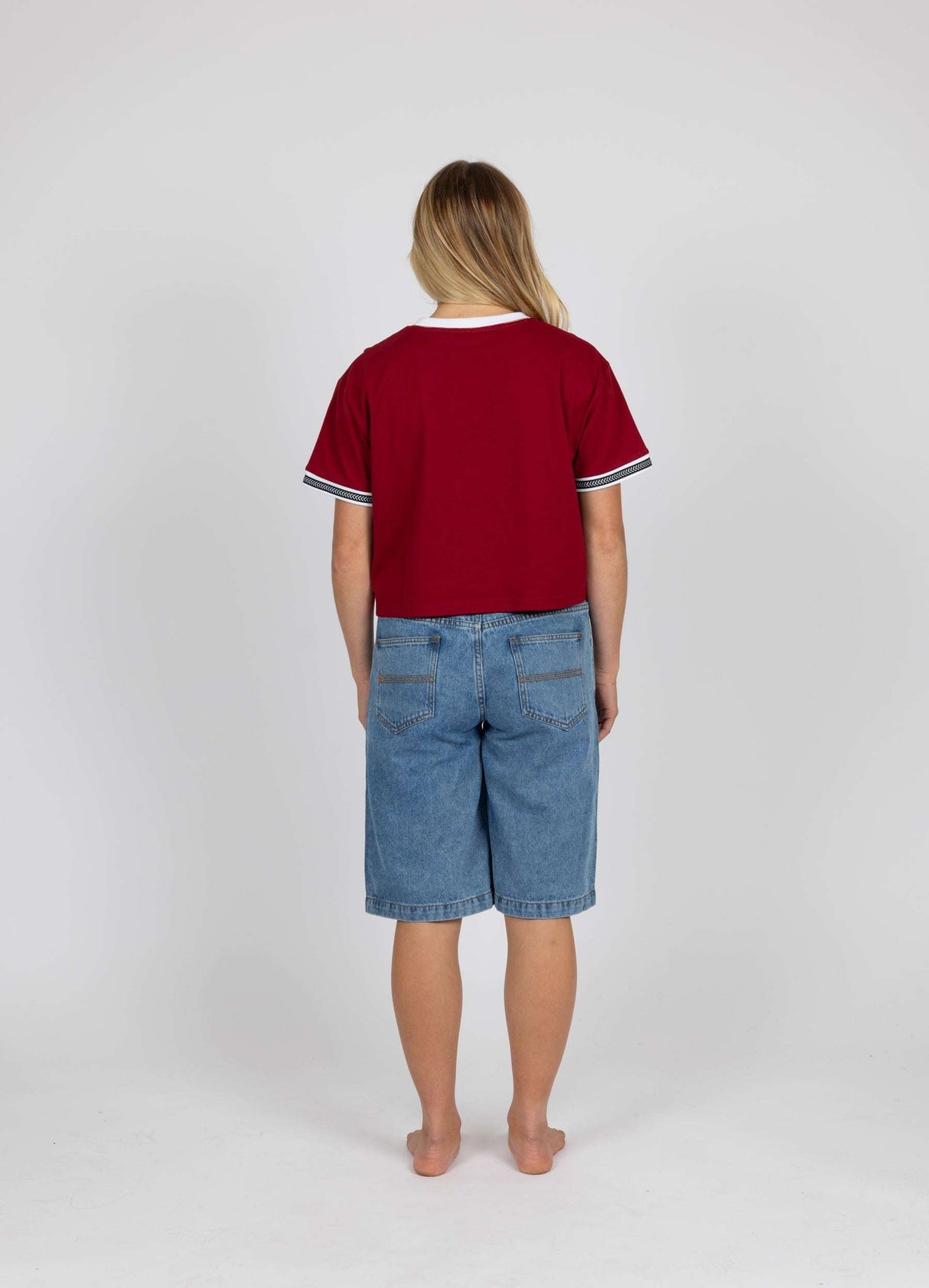 Rusty - Slide Crop T-Shirt | Morello