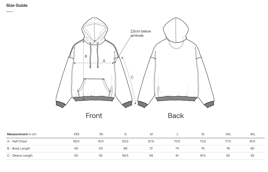 Jaw Unisex Vintage Hood - Black | Married to the Sea