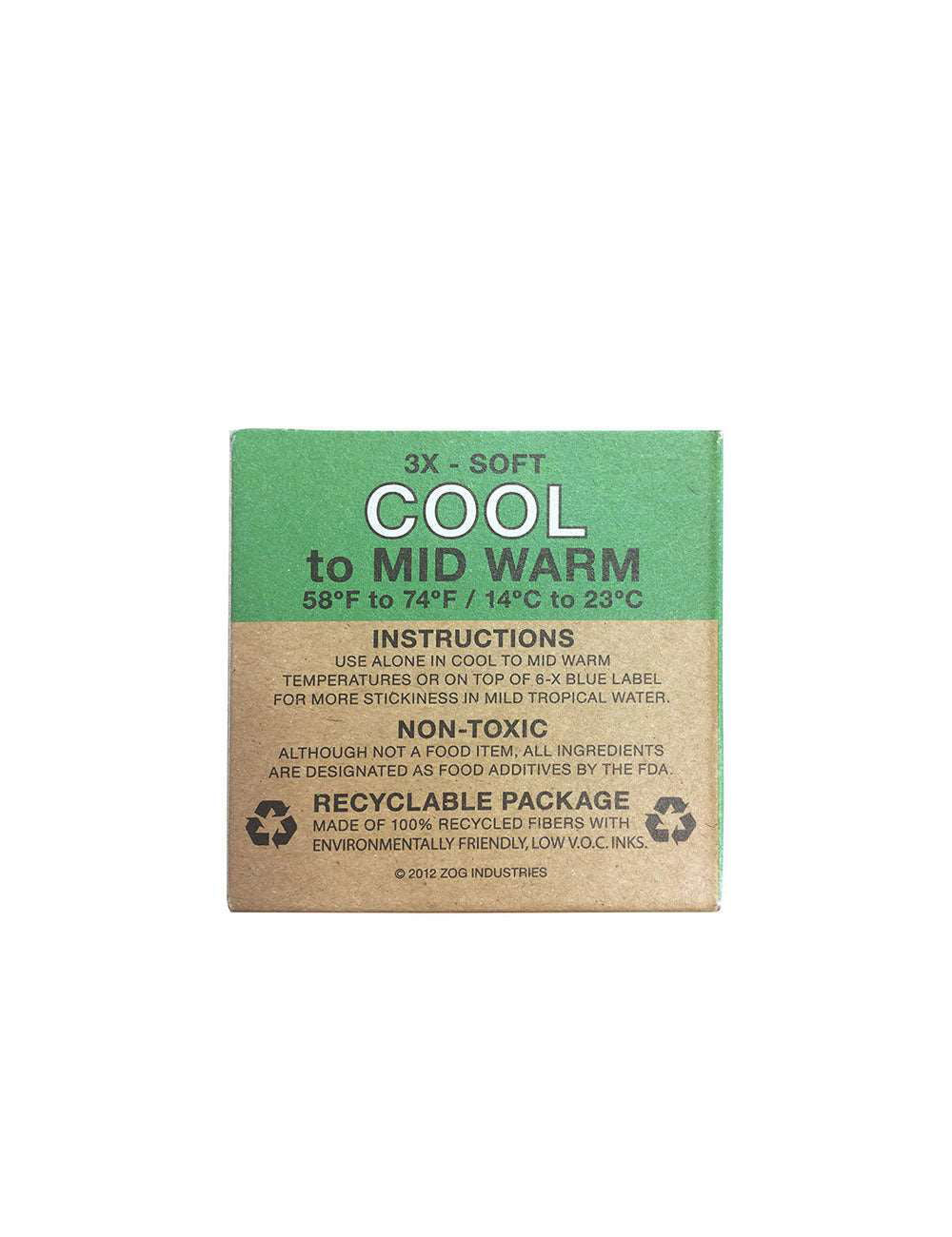 Sex Wax - Quick Humps Green Soft Wax | Cool-Mid Warm - - Married to the Sea Surf Shop -