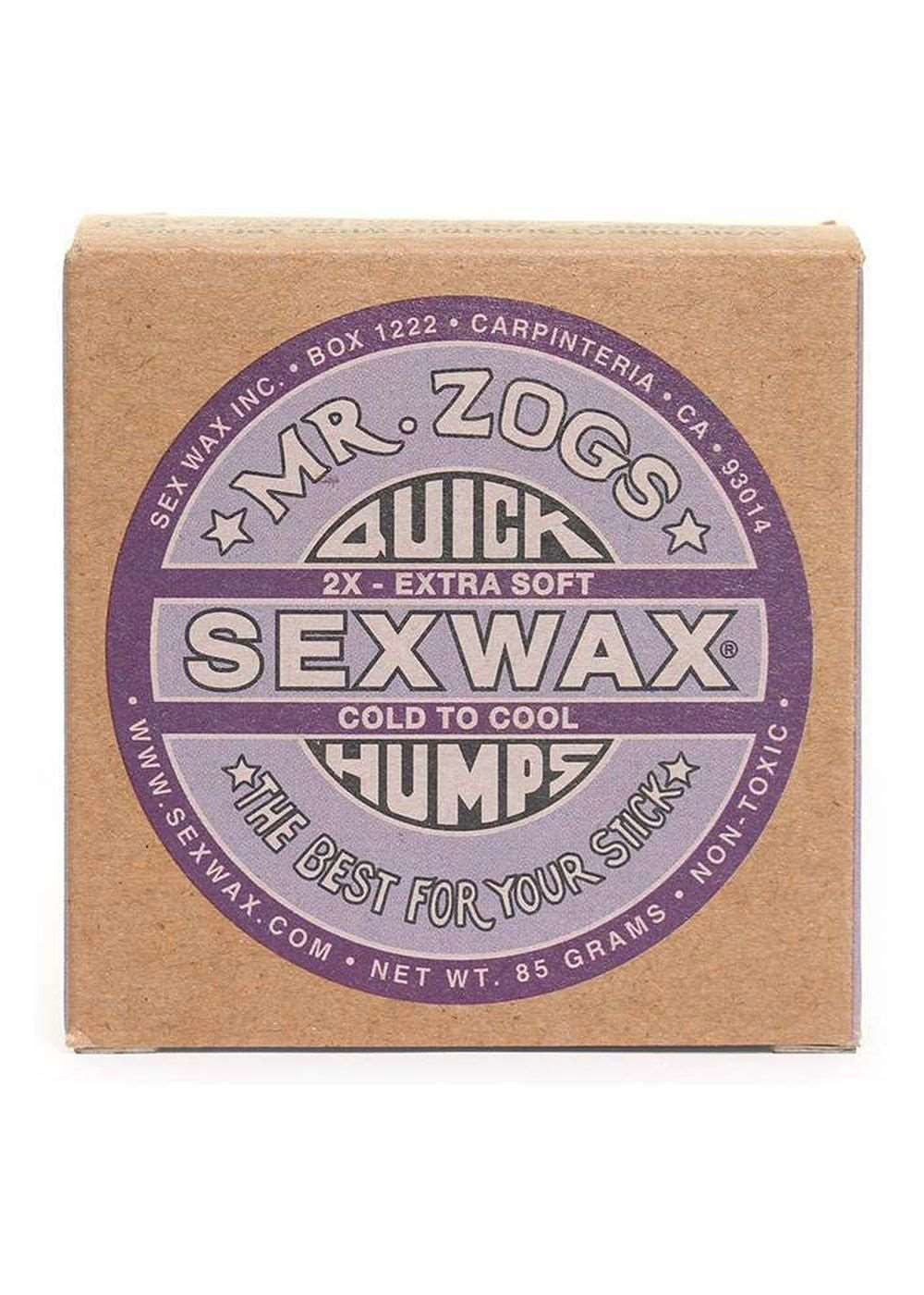 Sex Wax - Quick Humps Purple Extra Soft Wax | Cold-Cool - - Married to the Sea Surf Shop -
