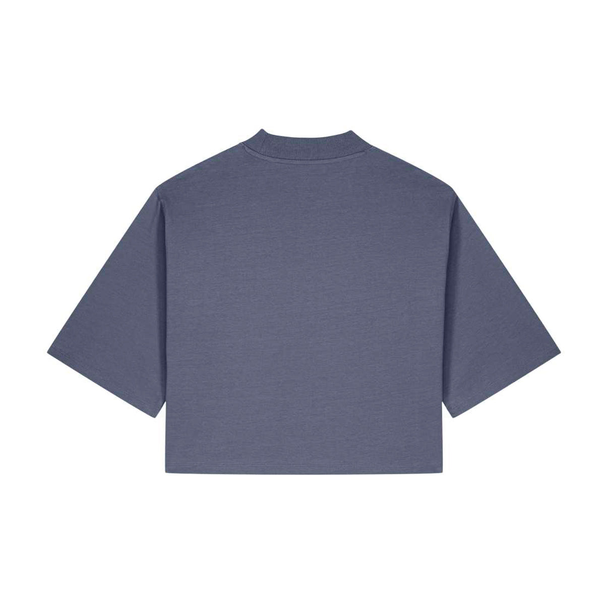 Shaka Women's Cropped T-Shirt - Blue Grey | Married to the Sea
