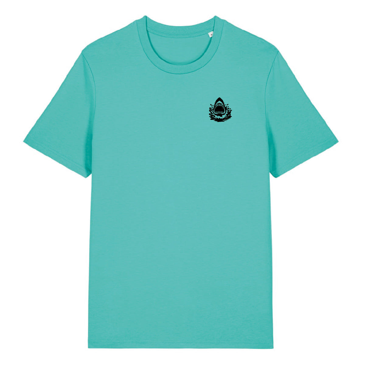 Sharks & Stripes Unisex T-Shirt - Pool Blue | Married to the Sea