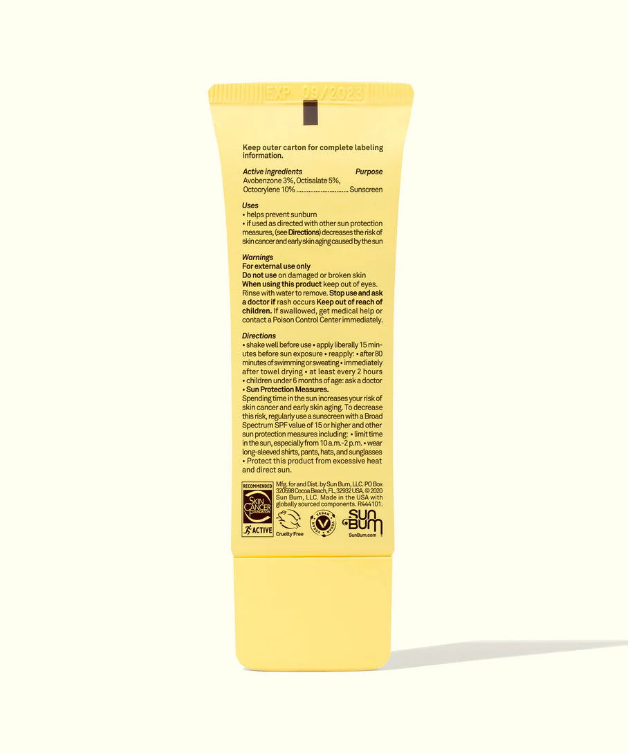 Sun Bum - Glow Face Lotion | SPF 30 - - Married to the Sea Surf Shop -