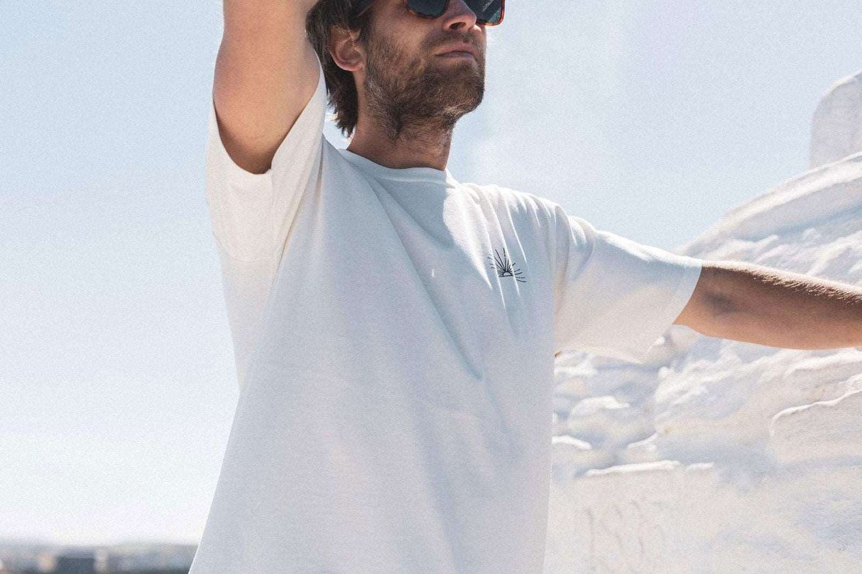 Sunrise T-Shirt | Natural - - Married to the Sea Surf Shop -