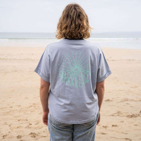 Sunrise T-Shirt | Serene Blue -  - Married to the Sea Surf Shop -