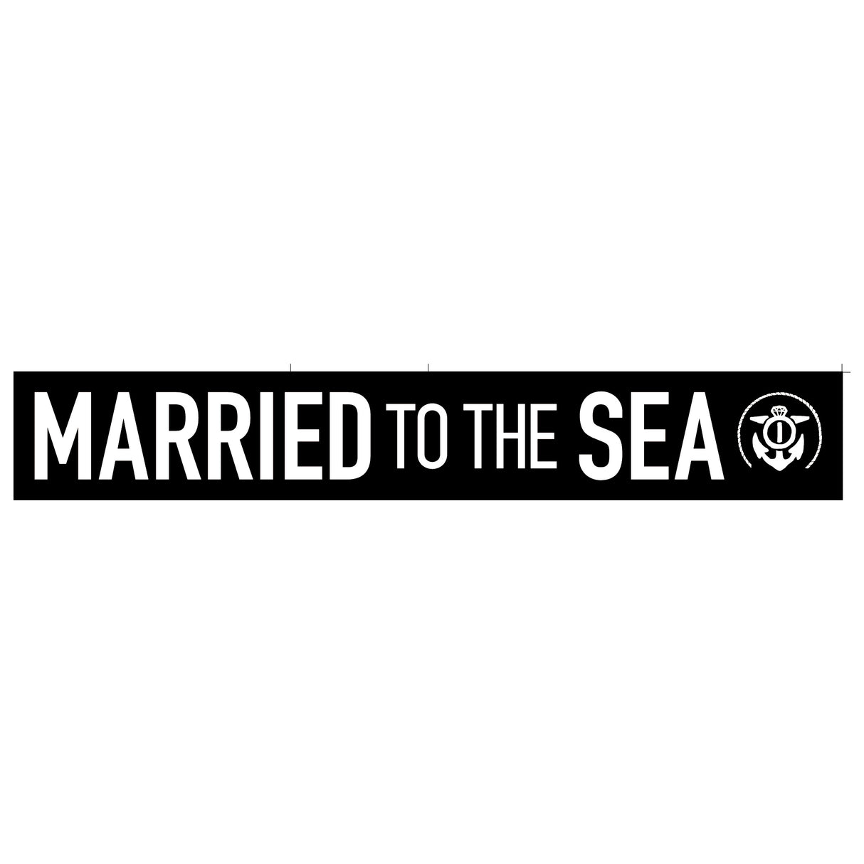 Married to the Sea Sticker