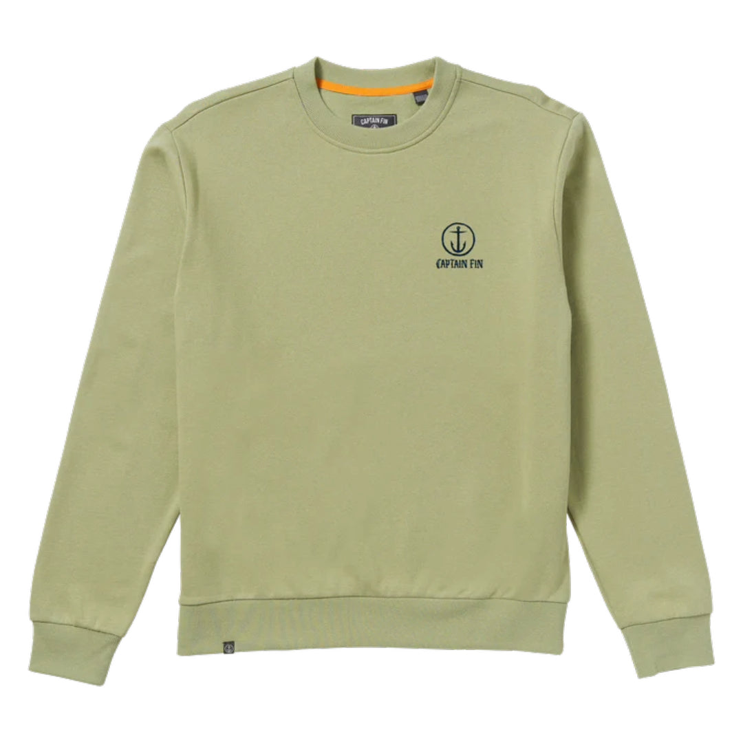 Captain Fin - SHWEATY ANCHOR CREW | Army Green