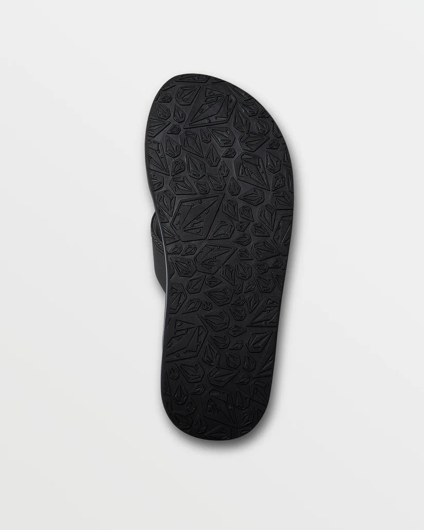 Volcom | Recliner Sandals | Black/White