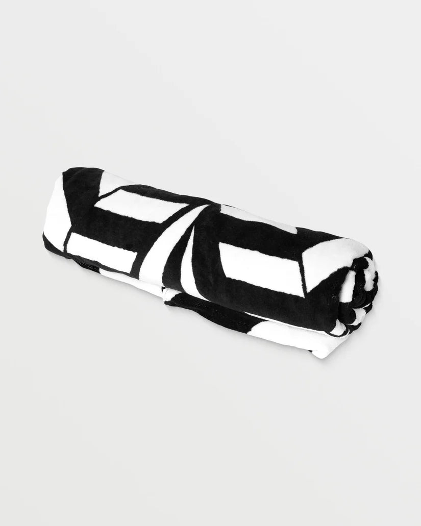 Volcom | Stoneray Towel | Black/White