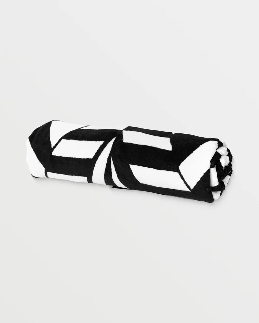Volcom | Stoneray Towel | Black/White