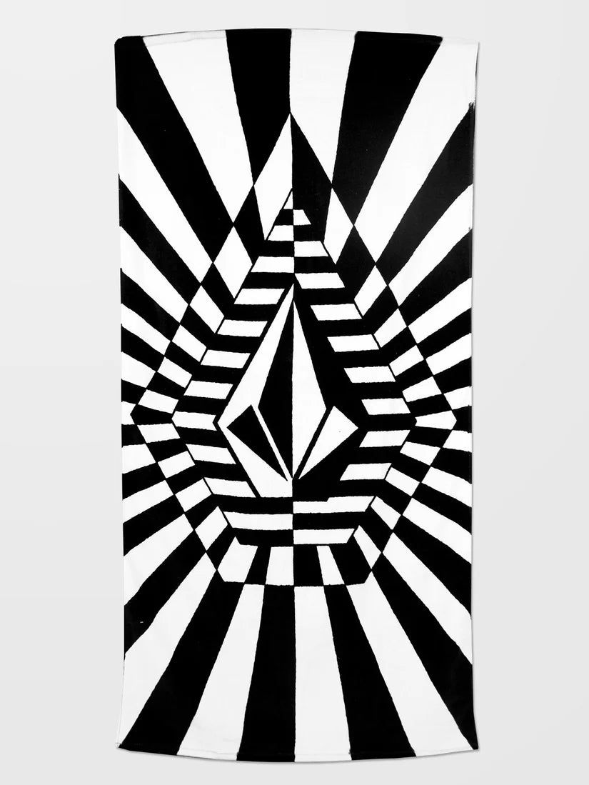 Volcom | Stoneray Towel | Black/White