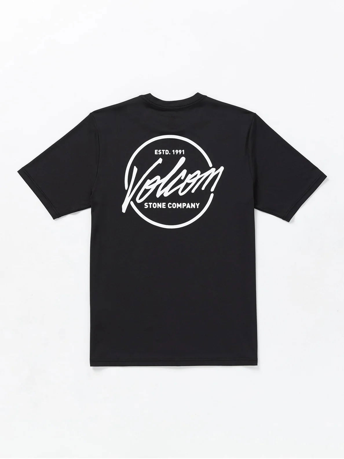 Volcom - Stone Stamp Short-Sleeve Rashgurd | Black - - Married to the Sea Surf Shop -