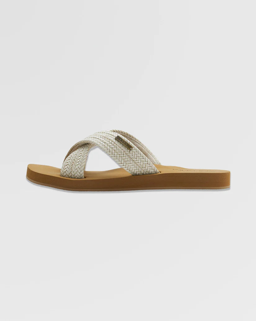 Volcom | Double Cross Sandals| Cream
