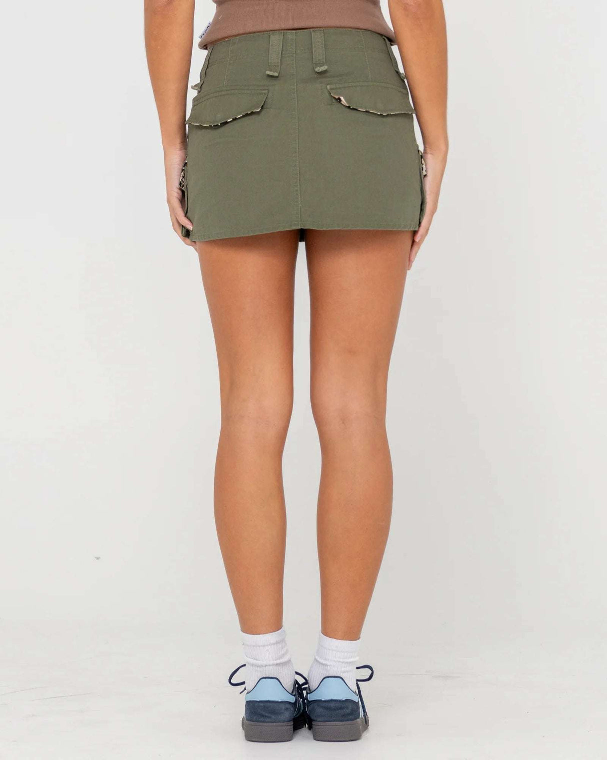 Rusty - Tank Girl Low Rise MIDI Skirt | Shadow Army