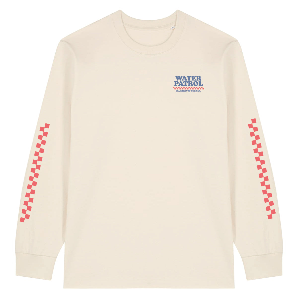 Water Patrol Unisex Heavyweight L/S T-Shirt - Natural Raw | Married to the Sea
