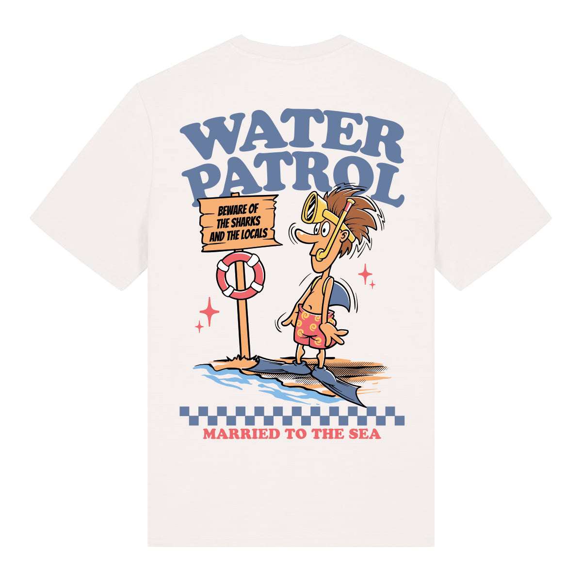 Water Patrol Unisex T-Shirt - White | Married to the Sea