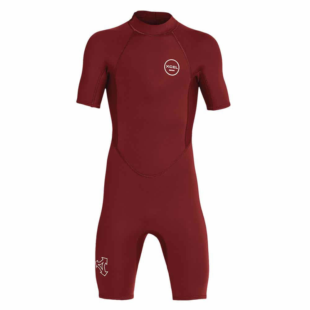 Xcel - Youth Axis 2mm Spring Wetsuit | Chilli Pepper - - Married to the Sea Surf Shop -