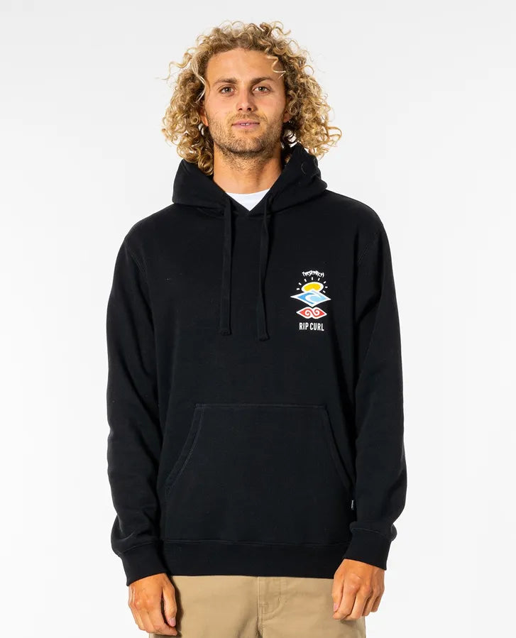 Rip Curl Search Icon Hood | Black