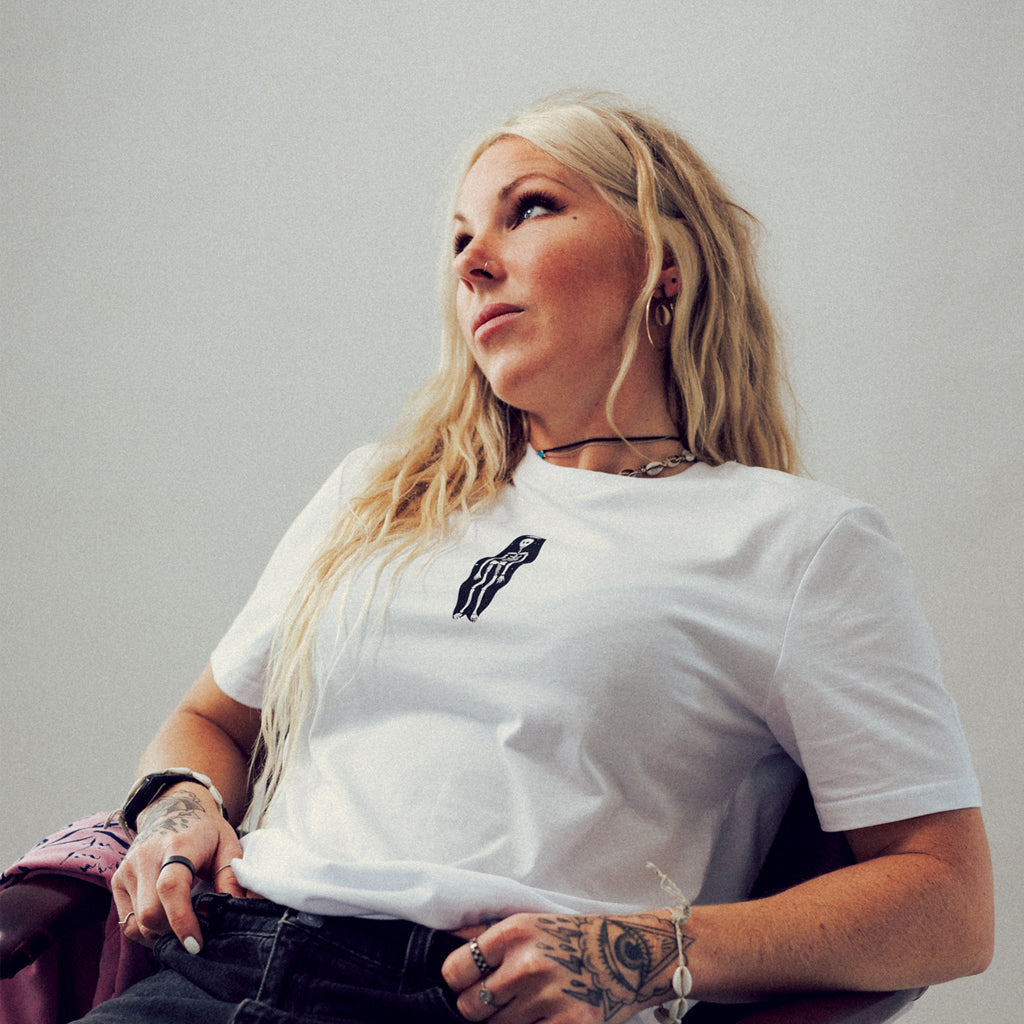 Dead Shred T-Shirt - White | Married to the Sea