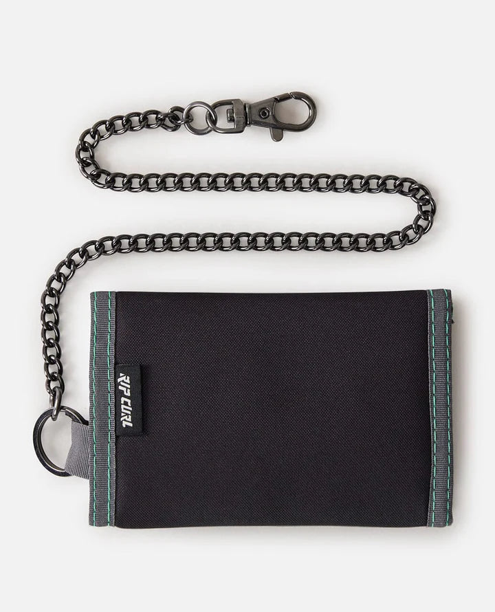 Rip Curl Kids Chain Surf Wallet | Black/Green