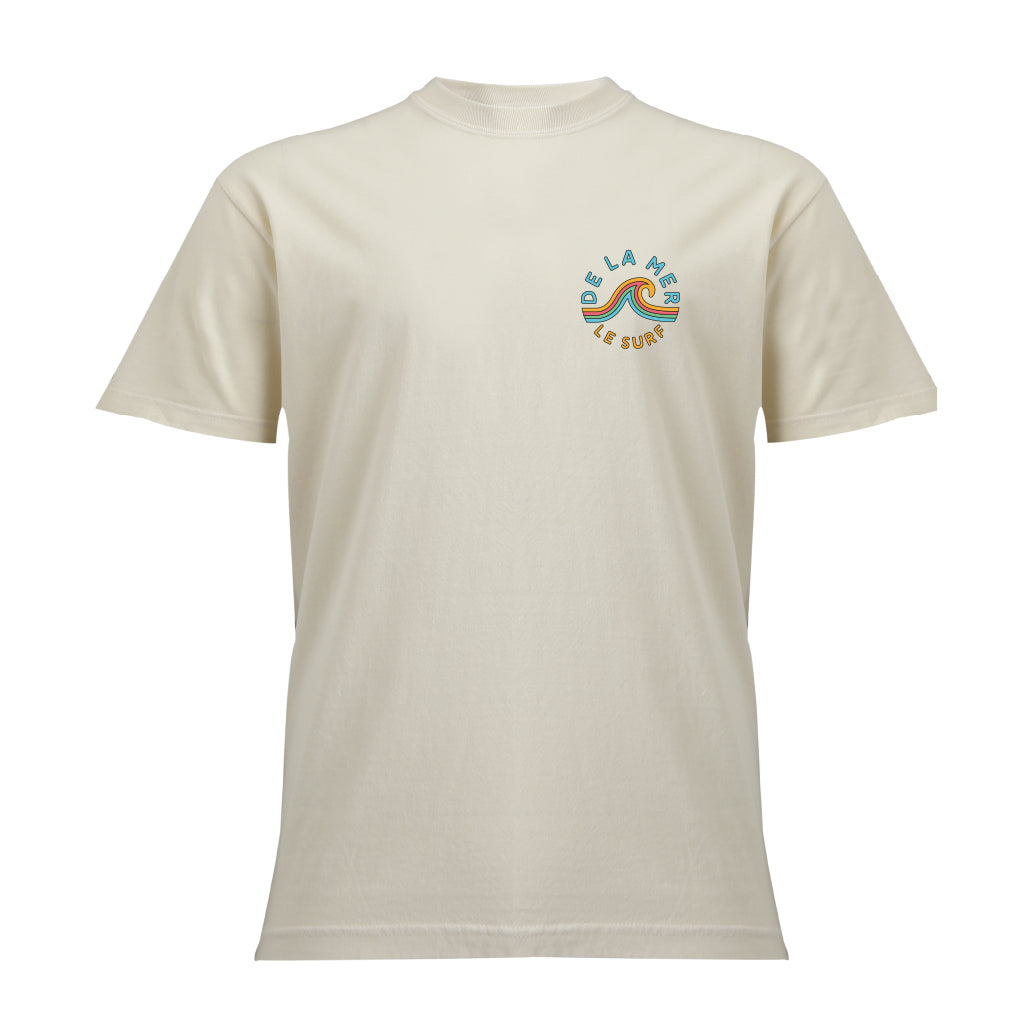 Le Surf - De La Mer Wave T-Shirt | Ivory