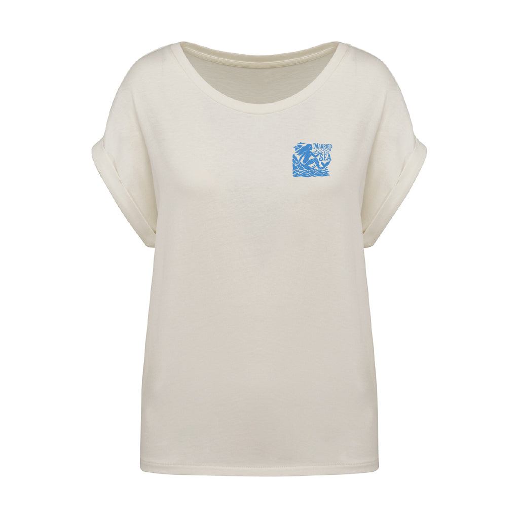 On The Rocks Womens T-Shirt | Ivory