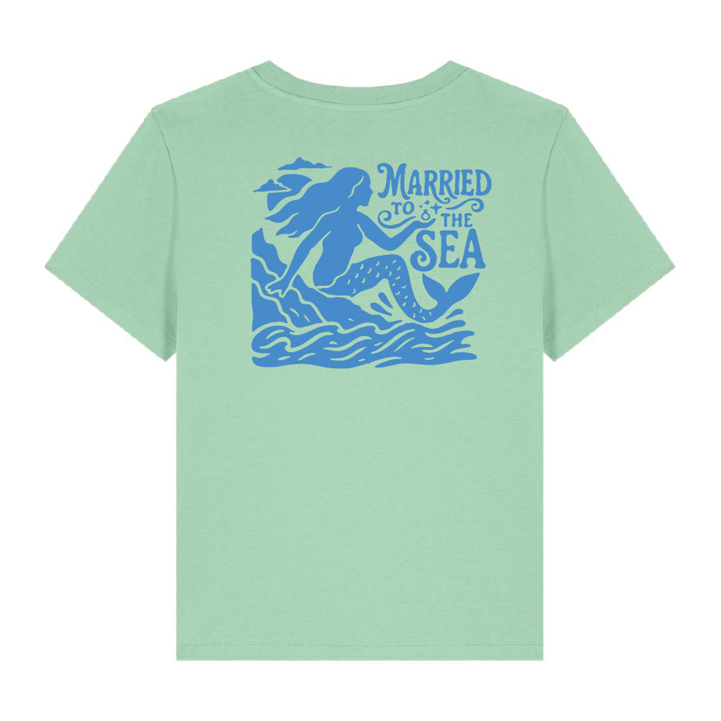 On The Rocks Womens T-Shirt | Misty Jade