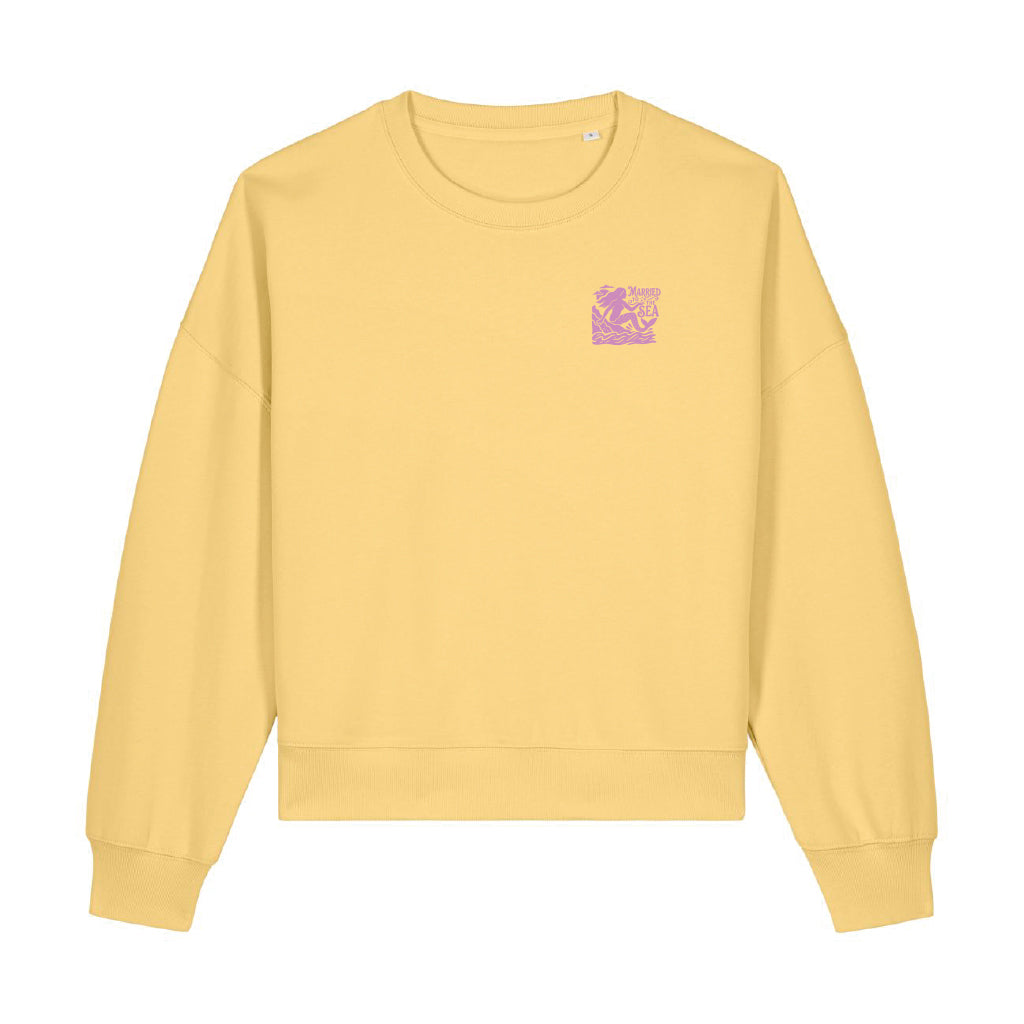On The Rocks Womens Crew | Viva Yellow
