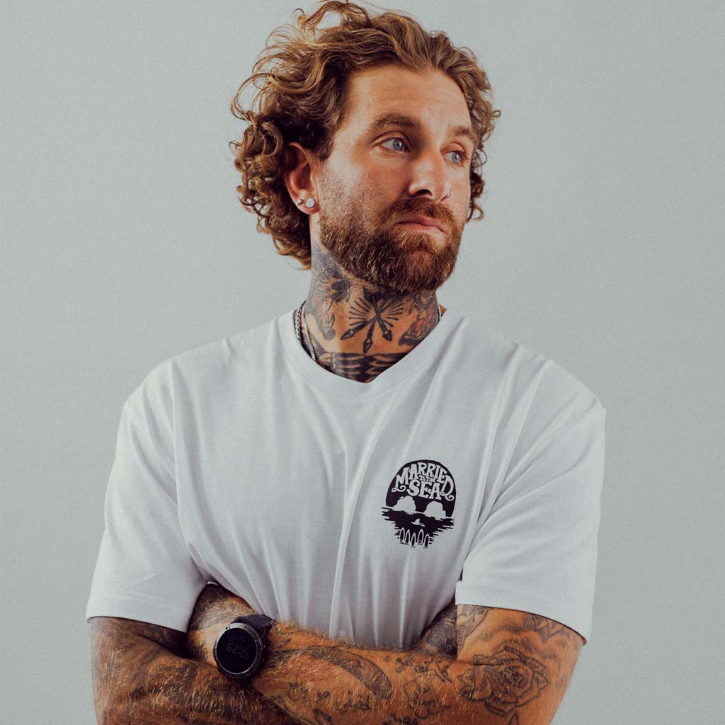 Skull Island T-Shirt - White | Married to the Sea