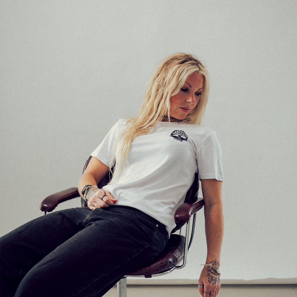 Skull Island T-Shirt - White | Married to the Sea