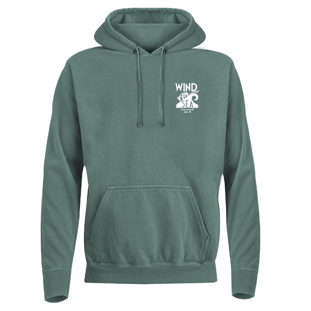 WindanSea Logo Hood | Light Green