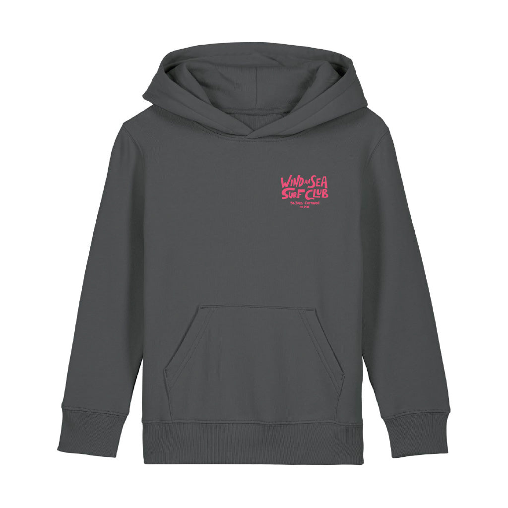 Windy Surf Club - Kids Hood | Anthracite