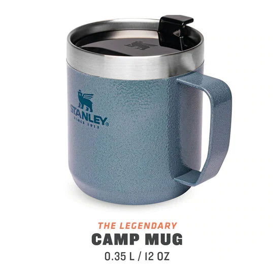 Stanley Classic Legendary Camp Mug 12oz / 0.35L Hammertone Ice -  - Married to the Sea Surf Shop - 