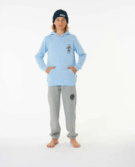 Rip Curl Icons Of Surf Trackpant-Boy | Grey Marle