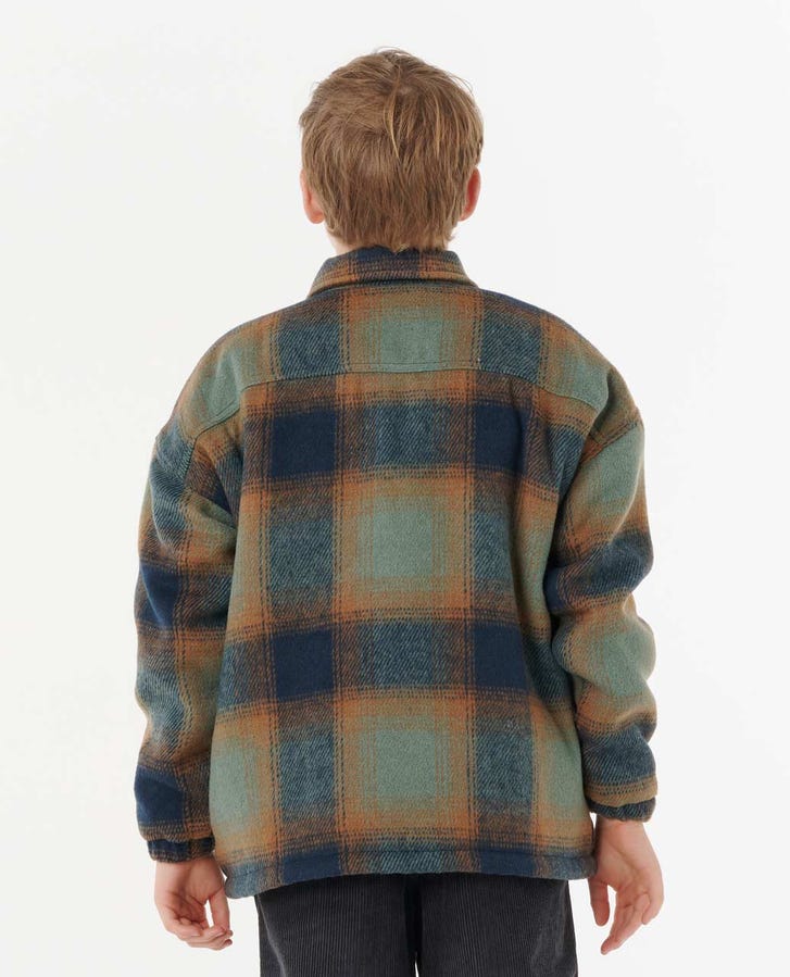 Rip Curl - Surfer Lined Boys Jacket | Deep Forrest