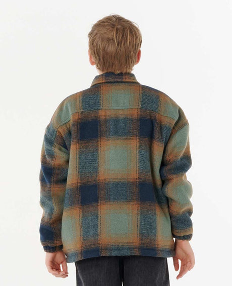 Rip Curl - Surfer Lined Boys Jacket | Deep Forrest