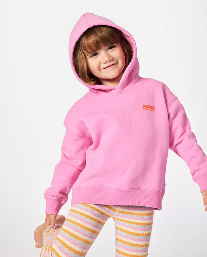Rip Curl Surf Puff Hood-Girl | Hot Pink