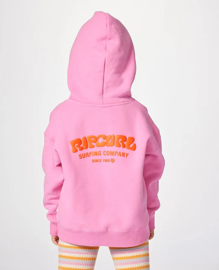 Rip Curl Surf Puff Hood-Girl | Hot Pink